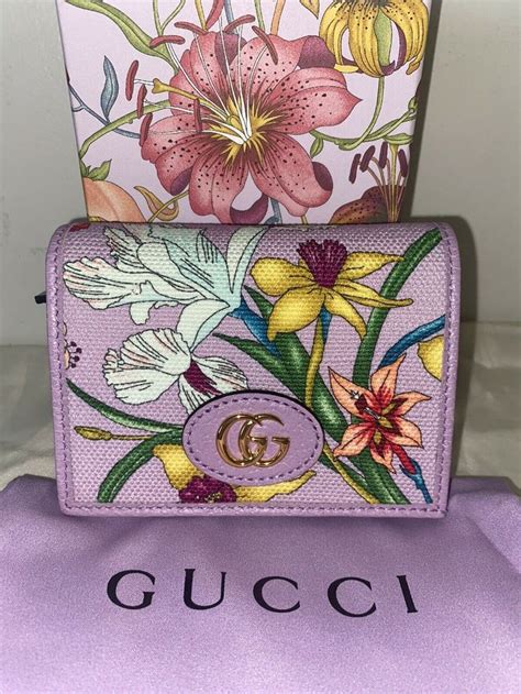 gucci flora clone|gucci knockoff wallets.